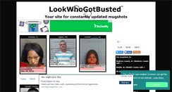 Desktop Screenshot of lookwhogotbusted.com